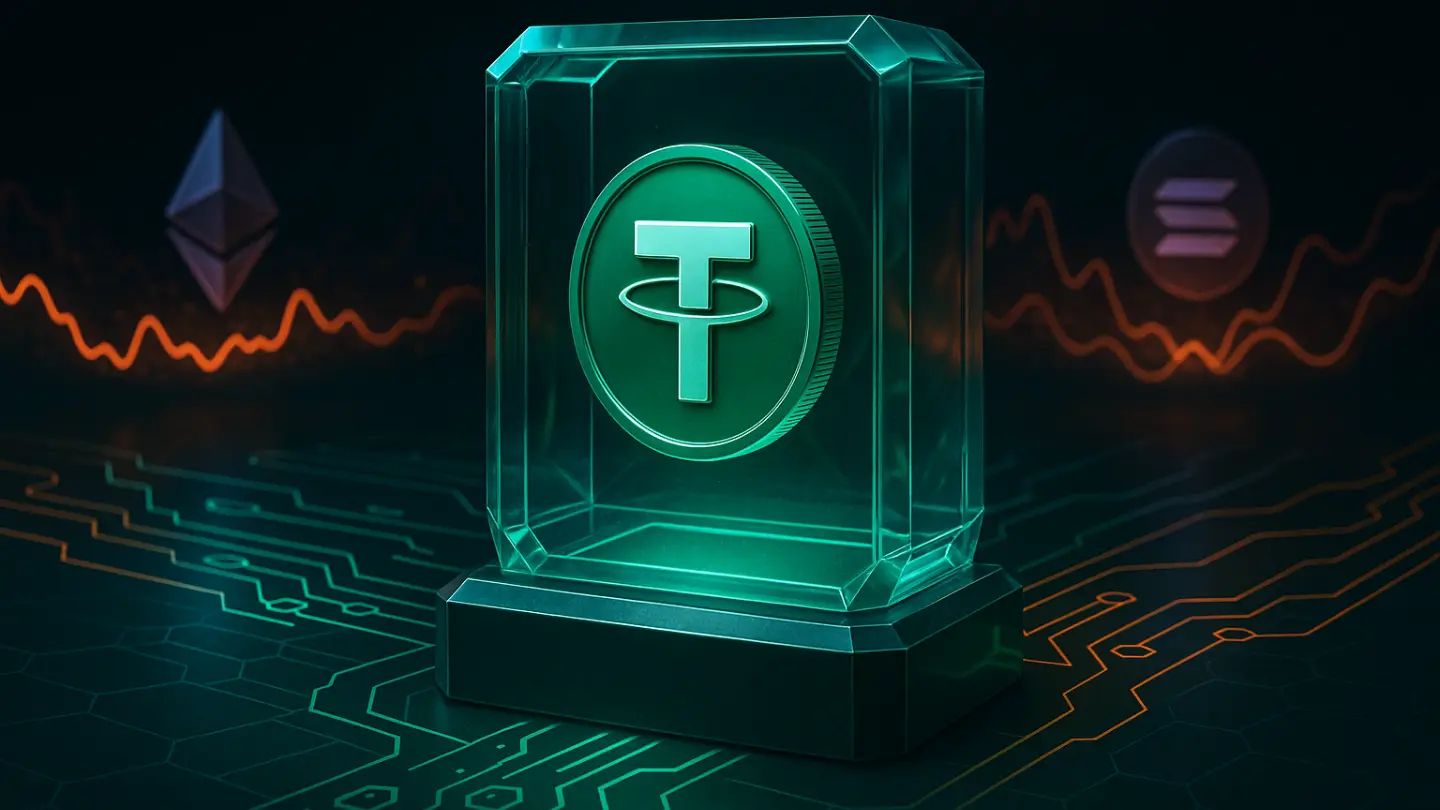 تتر در کیف پول سخت افزاری